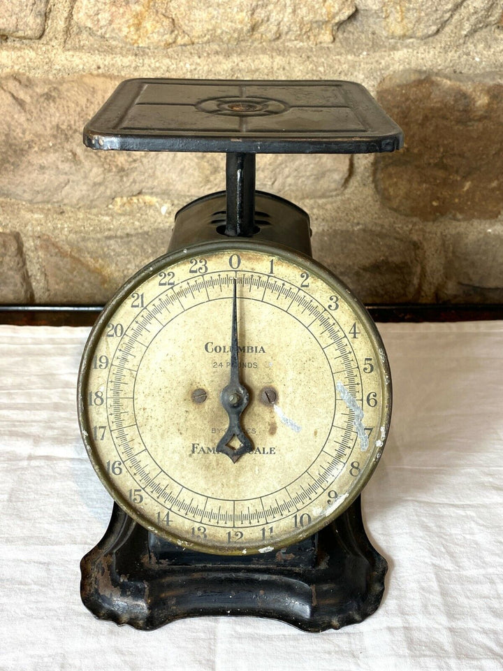 Vintage Columbia Family Scale 24 Pounds by Ounces 